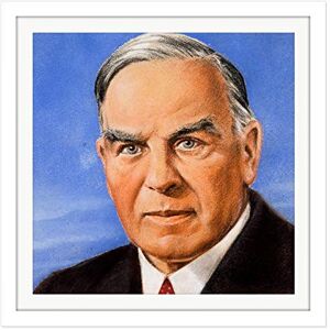 Fine Art Prints Timym Portrait Canadian Prime Minister Mackenzie King Painting Square Wooden Framed Wall Art Print Picture 16X16 Inch Fine Art Prints Timym Portrait Canadian Prime Minister Mackenzie King Painting Square Wooden Framed Wall Art Print Picture 16X16 Inch