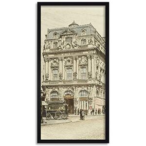 Artery8 Martial Road Paris Boulevard St Martin 1877 Illustration Framed Wall Art Print Long 25X12 Inch Artery8 Martial Road Paris Boulevard St Martin 1877 Illustration Framed Wall Art Print Long 25X12 Inch
