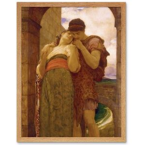 Artery8 Lord Frederic Leighton Wedded Couple Painting Art Print Framed Poster Wall Decor 12x16 inch Artery8 Lord Frederic Leighton Wedded Couple Painting Art Print Framed Poster Wall Decor 12x16 inch