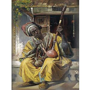 Wee Blue Coo LTD PAINTING TORNAI THE WATER PIPE SMOKER ART PRINT PICTURE POSTER HP3017 Wee Blue Coo LTD PAINTING TORNAI THE WATER PIPE SMOKER ART PRINT PICTURE POSTER HP3017