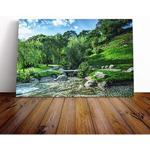 Big Box Art Canvas Print Wall Art Sweden Forest and Lake Landscape (2) Mounted & Stretched Box Frame Picture Home Decor for Kitchen, Living Room, Bedroom, Hallway, Multi-Colour, 24x16 Inch Big Box Art Canvas Print Wall Art Sweden Forest and Lake Landscape (2) Mounted & Stretched Box Frame Picture Home Decor for Kitchen, Living Room, Bedroom, Hallway, Multi-Colour, 24x16 Inch