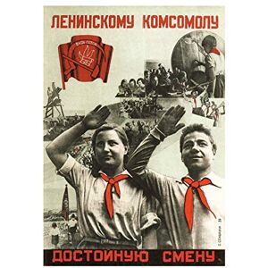 Wee Blue Coo Ad Political Stalinist Youth Communism Soviet Union Retro Wall Art Print Wee Blue Coo Ad Political Stalinist Youth Communism Soviet Union Retro Wall Art Print