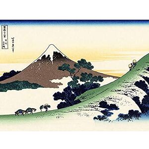 Artery8 Hokusai 36 Views Fuji Inume Pass Woodblock Japan Art Print Canvas Premium Wall Decor Poster Mural Artery8 Hokusai 36 Views Fuji Inume Pass Woodblock Japan Art Print Canvas Premium Wall Decor Poster Mural