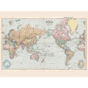 Artery8 Map Stanford 1901 World Mercator Projection Chart Premium Wall Art Canvas Print 18X24 Inch Artery8 Map Stanford 1901 World Mercator Projection Chart Premium Wall Art Canvas Print 18X24 Inch