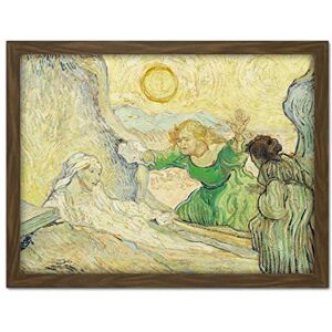 Fine Art Prints Vincent Van Gogh The Raising Of Lazarus After Rembrandt Large Framed Art Print Poster Wall Decor 18x24 Fine Art Prints Vincent Van Gogh The Raising Of Lazarus After Rembrandt Large Framed Art Print Poster Wall Decor 18x24
