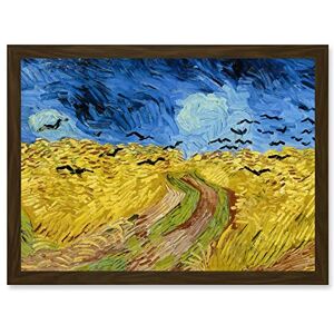 Artery8 Van Gogh Wheatfield With Crows Painting Artwork Framed Wall Art Print A4 Artery8 Van Gogh Wheatfield With Crows Painting Artwork Framed Wall Art Print A4