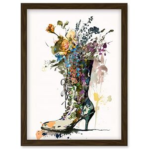 Artery8 - Spring Wildflower Bouquet - Framed Wall Art Print Artery8 - Spring Wildflower Bouquet - Framed Wall Art Print