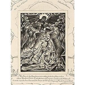 Artery8 Blake The Destruction Of Jobs Sons 1825 Painting Unframed Wall Art Print Poster Home Decor Premium Artery8 Blake The Destruction Of Jobs Sons 1825 Painting Unframed Wall Art Print Poster Home Decor Premium