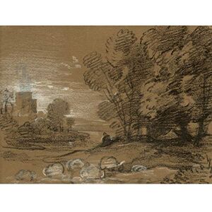 Artery8 Gainsborough Wooded Landscape With Shepherd Sheep Painting Unframed Wall Art Print Poster Home Decor Premium Artery8 Gainsborough Wooded Landscape With Shepherd Sheep Painting Unframed Wall Art Print Poster Home Decor Premium