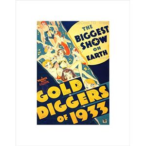 Wee Blue Coo Ad Film Gold Diggers 1933 Chorus Girl Biggest Show Earth Art Wall Art Print Wee Blue Coo Ad Film Gold Diggers 1933 Chorus Girl Biggest Show Earth Art Wall Art Print
