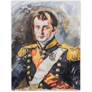 Artery8 Napoleon Bonaparte France Emperor Portrait Man Cave Large Wall Art Poster Print Thick Paper 18X24 Inch Artery8 Napoleon Bonaparte France Emperor Portrait Man Cave Large Wall Art Poster Print Thick Paper 18X24 Inch
