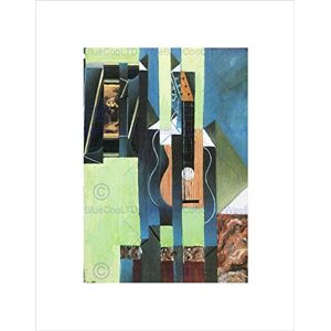 Wee Blue Coo Juan Gris Guitar Old Master Art Picture Wall Art Print Wee Blue Coo Juan Gris Guitar Old Master Art Picture Wall Art Print