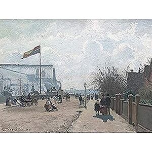 Fine Art Prints Pissarro Crystal Palace Sydenham London Cityscape Painting Art Print Canvas Premium Wall Decor Poster Mural Fine Art Prints Pissarro Crystal Palace Sydenham London Cityscape Painting Art Print Canvas Premium Wall Decor Poster Mural