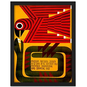 Wee Blue Coo Exhibition Rietberg Museum Zurich Bird Snake Artwork Framed Wall Art Print 18X24 Inch Wee Blue Coo Exhibition Rietberg Museum Zurich Bird Snake Artwork Framed Wall Art Print 18X24 Inch