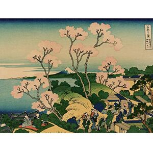 Artery8 Hokusai 36 Views Fuji Goten Yama Hill Shinagawa Large Wall Art Poster Print Thick Paper 18X24 Inch Artery8 Hokusai 36 Views Fuji Goten Yama Hill Shinagawa Large Wall Art Poster Print Thick Paper 18X24 Inch