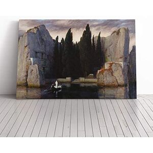 Big Box Art Arnold Bocklin Isle of The Dead No.1 Canvas Print Gallery Wrapped 30mm Frame Wall Art 30x20 inches Ready to Hang Modern Picture Living Room Bedroom Lounge Office Big Box Art Arnold Bocklin Isle of The Dead No.1 Canvas Print Gallery Wrapped 30mm Frame Wall Art 30x20 inches Ready to Hang Modern Picture Living Room Bedroom Lounge Office
