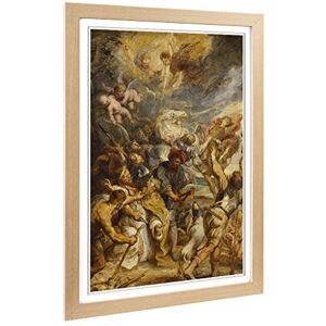 Big Box Art Framed Print of Peter Paul Rubens Martyrdom of Saint Livinus Design Wall Art Picture Home Decor for Kitchen, Living Room, Bedroom, Hallway, Oak, A2 / 24.5x18 Inch / 62x45cm Big Box Art Framed Print of Peter Paul Rubens Martyrdom of Saint Livinus Design Wall Art Picture Home Decor for Kitchen, Living Room, Bedroom, Hallway, Oak, A2 / 24.5x18 Inch / 62x45cm
