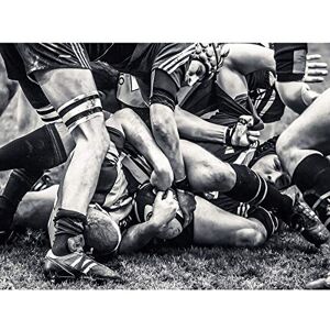 Wee Blue Coo Photography Sport Rugby Football Close Up Scrum Players Ball Game Canvas Print Wee Blue Coo Photography Sport Rugby Football Close Up Scrum Players Ball Game Canvas Print