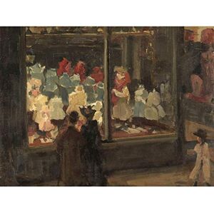Artery8 Isaac Israels Clothing Shop Window Picture Premium Wall Art Canvas Print 18X24 Inch Artery8 Isaac Israels Clothing Shop Window Picture Premium Wall Art Canvas Print 18X24 Inch