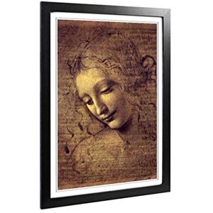 Big Box Art Framed Print of Leonardo Da Vinci La Scapigliata Design Wall Art Picture Home Decor for Kitchen, Living Room, Bedroom, Hallway, Black, A2 / 24.5x18 Inch / 62x45cm Big Box Art Framed Print of Leonardo Da Vinci La Scapigliata Design Wall Art Picture Home Decor for Kitchen, Living Room, Bedroom, Hallway, Black, A2 / 24.5x18 Inch / 62x45cm