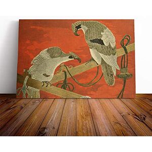 Big Box Art Wall Fukusa Birds Japanese Oriental Art Canvas Print Gallery Wrapped 30mm Frame Wall Art 30x20 inches Ready to Hang Asian Bird Picture Living Room Bedroom Lounge Office Big Box Art Wall Fukusa Birds Japanese Oriental Art Canvas Print Gallery Wrapped 30mm Frame Wall Art 30x20 inches Ready to Hang Asian Bird Picture Living Room Bedroom Lounge Office