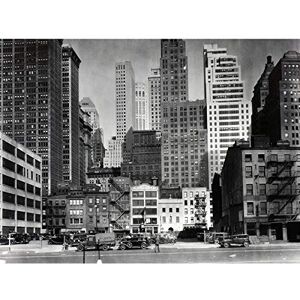 Artery8 Berenice Abbott New York Lower West St Nyc Photo Premium Wall Art Canvas Print 18X24 Inch Artery8 Berenice Abbott New York Lower West St Nyc Photo Premium Wall Art Canvas Print 18X24 Inch
