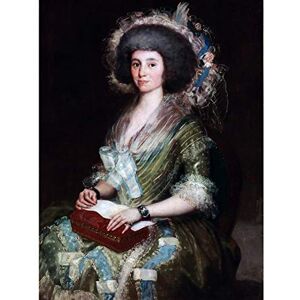 Fine Art Prints Francisco De Goya Y Lucientes Portrait von Senora Cean Bermudez Großer Kunstdruck Poster Wanddekoration Premium Wandbild Fine Art Prints Francisco De Goya Y Lucientes Portrait von Senora Cean Bermudez Großer Kunstdruck Poster Wanddekoration Premium Wandbild