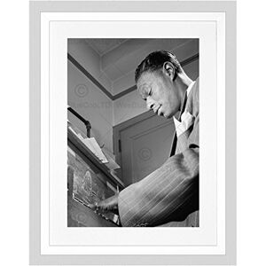 Wee Blue Coo Old Portrait Legendary Pianist Singer Nat King Cole Framed Wall Art Print Wee Blue Coo Old Portrait Legendary Pianist Singer Nat King Cole Framed Wall Art Print