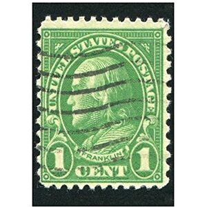 Wee Blue Coo Postage Stamp One Cent Franklin USA Wall Art Print Wee Blue Coo Postage Stamp One Cent Franklin USA Wall Art Print