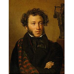 Wee Blue Coo Painting Portrait Kiprensky Writer Alexander Pushkin Art Print Poster Wall Decor 12X16 Inch Wee Blue Coo Painting Portrait Kiprensky Writer Alexander Pushkin Art Print Poster Wall Decor 12X16 Inch