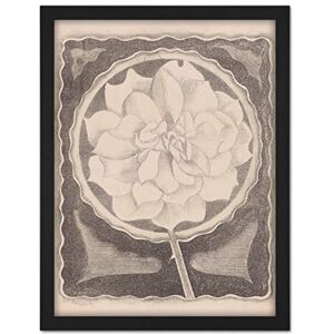 Artery8 Samuel Jessurun De Mesquita Rose Artwork Framed Wall Art Print 18X24 Inch Artery8 Samuel Jessurun De Mesquita Rose Artwork Framed Wall Art Print 18X24 Inch