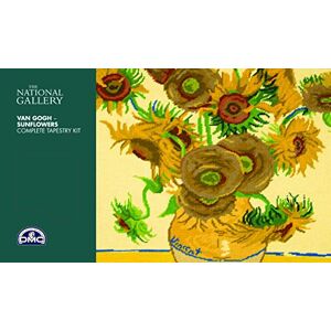 DMC National Gallery Tapestry Kit Sunflowers – Van Gogh, DMC National Gallery Tapestry Kit Sunflowers – Van Gogh,