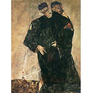 Fine Art Prints Egon Schiele The Hermits Painting Art Print Canvas Premium Wall Decor Poster Mural Fine Art Prints Egon Schiele The Hermits Painting Art Print Canvas Premium Wall Decor Poster Mural