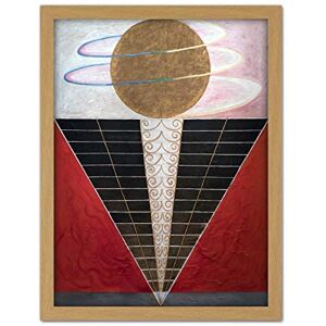Artery8 Hilma Af Klint Group X No 2 Altarpiece Abstract Artwork Framed Wall Art Print 18X24 Inch Artery8 Hilma Af Klint Group X No 2 Altarpiece Abstract Artwork Framed Wall Art Print 18X24 Inch