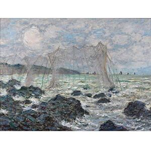 Fine Art Prints Claude Monet Fishing Nets At Pourville Unframed Wall Art Print Poster Home Decor Premium Fine Art Prints Claude Monet Fishing Nets At Pourville Unframed Wall Art Print Poster Home Decor Premium