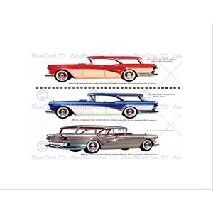 Wee Blue Coo Advert Car Automobile Classic Design Cool Shape Style Wall Art Print Wee Blue Coo Advert Car Automobile Classic Design Cool Shape Style Wall Art Print