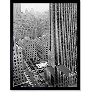Artery8 New York Rockefeller Center Ice Skate From Above Unframed Wall Art Print Poster Home Decor Premium Artery8 New York Rockefeller Center Ice Skate From Above Unframed Wall Art Print Poster Home Decor Premium