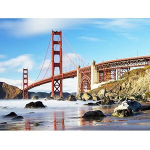 Fine Art Prints Schulenburg Golden Gate Bridge San Francisco USA Photo Art Print Canvas Premium Wall Decor Poster Mural Fine Art Prints Schulenburg Golden Gate Bridge San Francisco USA Photo Art Print Canvas Premium Wall Decor Poster Mural