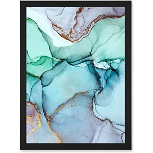 Artery8 - Abstract Paint - Pastel Green - Wall Art Artery8 - Abstract Paint - Pastel Green - Wall Art