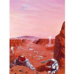 Fine Art Prints Space NASA Exploring Surface Mars Concept Illustration Art Print Canvas Premium Wall Decor Poster Mural Fine Art Prints Space NASA Exploring Surface Mars Concept Illustration Art Print Canvas Premium Wall Decor Poster Mural