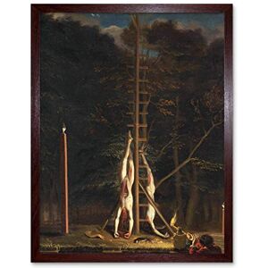 Artery8 De Baen Corpses Of The De Witt Brothers Painting Art Print Framed Poster Wall Decor 12x16 inch Artery8 De Baen Corpses Of The De Witt Brothers Painting Art Print Framed Poster Wall Decor 12x16 inch