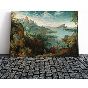 Big Box Art Canvas Print Wall Art Pieter Bruegel The Elder Landscape Mounted & Stretched Box Frame Picture Home Decor for Kitchen, Living Room, Bedroom, Hallway, Multi-Colour, 24x16 Inch Big Box Art Canvas Print Wall Art Pieter Bruegel The Elder Landscape Mounted & Stretched Box Frame Picture Home Decor for Kitchen, Living Room, Bedroom, Hallway, Multi-Colour, 24x16 Inch