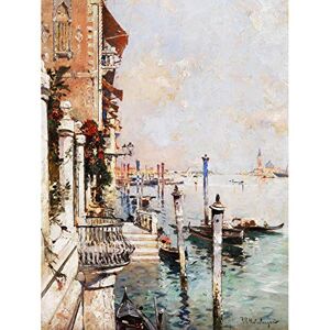 Fine Art Prints Unterberger Venice Grand Canal San Giorgio Painting Large Wall Art Poster Print Thick Paper 18X24 Inch Fine Art Prints Unterberger Venice Grand Canal San Giorgio Painting Large Wall Art Poster Print Thick Paper 18X24 Inch