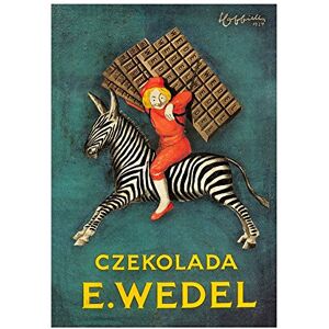 Wee Blue Coo Ad Food Chocolate Sweet Candy Poland Zebra Rider Wall Art Print Wee Blue Coo Ad Food Chocolate Sweet Candy Poland Zebra Rider Wall Art Print
