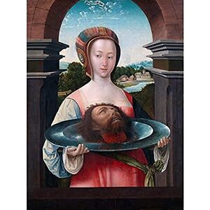 Artery8 Oostsanen Salome Head Of John The Baptist Painting Art Print Canvas Premium Wall Decor Poster Mural Artery8 Oostsanen Salome Head Of John The Baptist Painting Art Print Canvas Premium Wall Decor Poster Mural