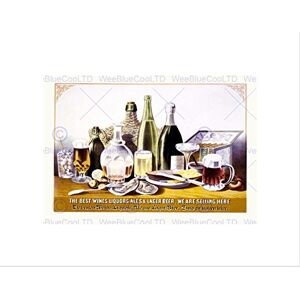 Wee Blue Coo Food Drink Wine Beer Alcohol Drink Bottle Ale Lager Wall Art Print Wee Blue Coo Food Drink Wine Beer Alcohol Drink Bottle Ale Lager Wall Art Print