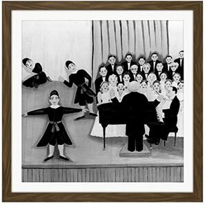 Artery8 Robbins Oriental Dance 1944 Painting Square Wooden Framed Wall Art Print Picture 16X16 Inch Artery8 Robbins Oriental Dance 1944 Painting Square Wooden Framed Wall Art Print Picture 16X16 Inch