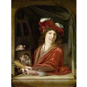Artery8 Adriaen Van Der Werff A Young Painter Painting Premium Wall Art Canvas Print 18X24 Inch Artery8 Adriaen Van Der Werff A Young Painter Painting Premium Wall Art Canvas Print 18X24 Inch