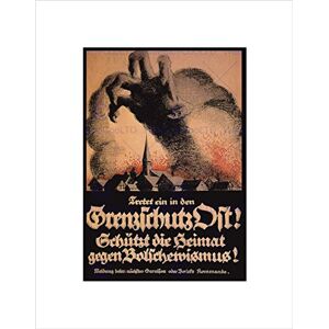 Wee Blue Coo Political Anti Bolshevik Weimar Republic Germany Vintage Framed Print B12X966 Wee Blue Coo Political Anti Bolshevik Weimar Republic Germany Vintage Framed Print B12X966