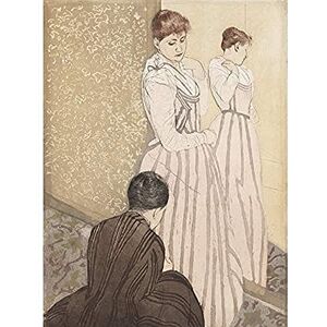 Fine Art Prints Cassatt The Fitting Dress Painting Unframed Wall Art Print Poster Home Decor Premium Fine Art Prints Cassatt The Fitting Dress Painting Unframed Wall Art Print Poster Home Decor Premium